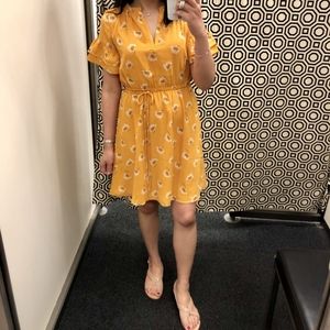 Loft floral belted dress xsp